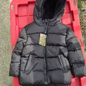 Ozark Trail Kids Black Puffer Jacket